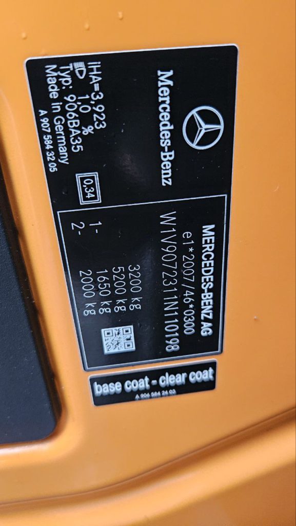 Mercedes-Benz Sprinter 2021