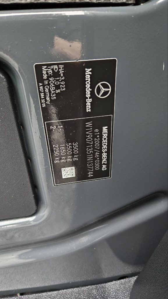 Mercedes-Benz Sprinter 2022