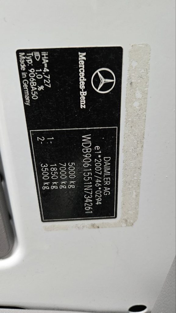 Mercedes-Benz Sprinter 2018